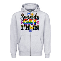 Heather Grey sounds gay im in Zipper Hoodie - FaDigitalArtStudio