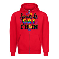 Red sounds gay im in Zipper Hoodie - FaDigitalArtStudio