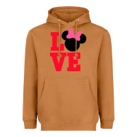 Meerkat Minnie Mouse Heavyweight Hoodie - CowhideDigitalArt