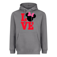 Storm Minnie Mouse Heavyweight Hoodie - CowhideDigitalArt
