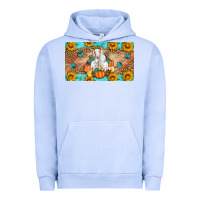 Pigment Grape Ice Goat Family Fall Pumpkins Urban Hoodie - Artiststas