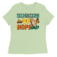 Rejoicing In Hope Ladies Tee | Teevron