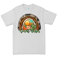 Dove Grey desert vibes rainbow Premium Tee - JahusDesignShop