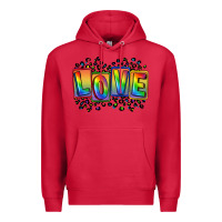 Cardinal Love pride Premium Hoodie - FaDigitalArtStudio