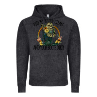 Keep Your Soul Clean And Your Boots Dırty Cowgirl Boots Vintage Hoodie | Teevron