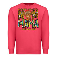 Cardinal God Gifted Me Two Titles And Mama i Rock Them Both Premium Sweatshirt - CowhideDigitalArt
