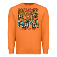 Carrot God Gifted Me Two Titles And Mama i Rock Them Both Premium Sweatshirt - CowhideDigitalArt