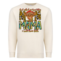 Sandshell God Gifted Me Two Titles And Mama i Rock Them Both Premium Sweatshirt - CowhideDigitalArt