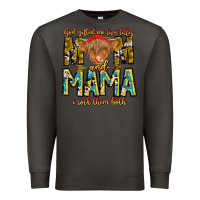 Smoke God Gifted Me Two Titles And Mama i Rock Them Both Premium Sweatshirt - CowhideDigitalArt
