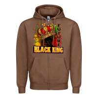 Chestnut Future black king Zipper Hoodie - FaDigitalArtStudio