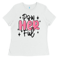 White powherful Ladies Tee - MaliasSmallBusiness