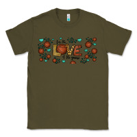 Army Green for the love of the game basketball Classic Tee - Jasminsmagicworld