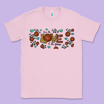 For The Love Of The Game Basketball Classic Tee Designed By Jasminsmagicworld