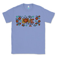 Colony Blue for the love of the game basketball Classic Tee - Jasminsmagicworld