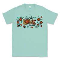 Seafoam for the love of the game basketball Classic Tee - Jasminsmagicworld