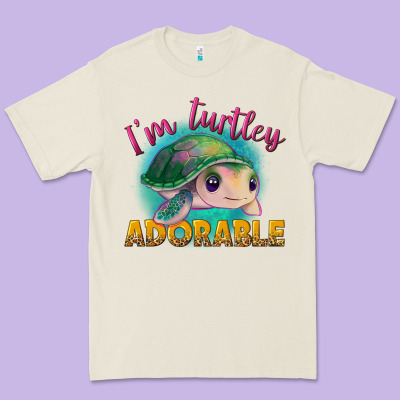 Im Turtley Adorable Premium Tee Designed By Nancycooperartshop