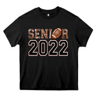 Black senior football Heavy Core Tee - AdoDesignShop