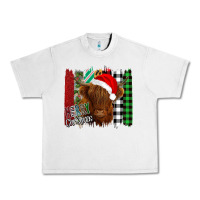 Lunar Rock Merry Christmas Cow Urban Heavy Tee - Bettercallsaul