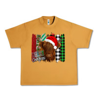 Peanut Butter Merry Christmas Cow Urban Heavy Tee - Bettercallsaul