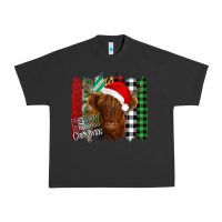 Pigment Black Merry Christmas Cow Urban Heavy Tee - Bettercallsaul