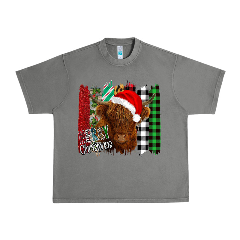 Merry Christmas Cow Urban Heavy Tee by Bettercallsaul | Teevron