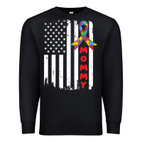 Black lil autism mom Premium Sweatshirt - CowhideDigitalArt