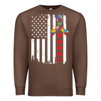 Chestnut lil autism mom Premium Sweatshirt - CowhideDigitalArt