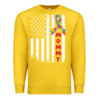 Lemon lil autism mom Premium Sweatshirt - CowhideDigitalArt