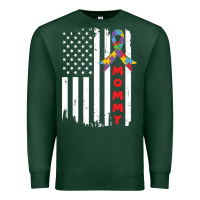 Lil Autism Mom Premium Sweatshirt | Teevron