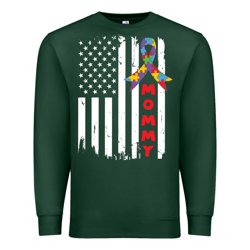Lil Autism Mom Premium Sweatshirt by CowhideDigitalArt | Teevron