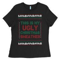 This Is My Ugly Christmas Ladies Tee | Teevron