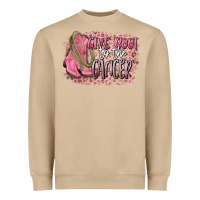 Mushroom give boot to the cancer Heavyweight Sweatshirt - CowGirlArtShop