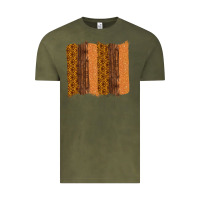 Vintage Olive Western Wood Glitter Vintage Pattern Vintage Tee - Bettercallsaul