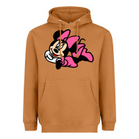 Meerkat Minnie Mouse Heavyweight Hoodie - CowhideDigitalArt
