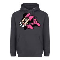 Smoke Minnie Mouse Heavyweight Hoodie - CowhideDigitalArt