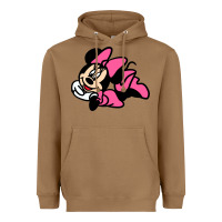 Toasted Coconut Minnie Mouse Heavyweight Hoodie - CowhideDigitalArt