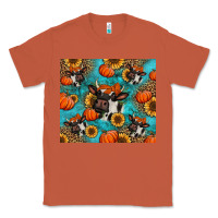Copper autumn pumpkins holstein cow Classic Tee - Jasminsmagicworld