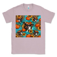 Lilac autumn pumpkins holstein cow Classic Tee - Jasminsmagicworld