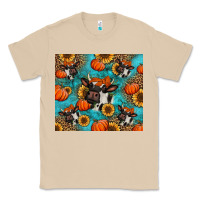 Mushroom autumn pumpkins holstein cow Classic Tee - Jasminsmagicworld