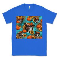 True Royal autumn pumpkins holstein cow Classic Tee - Jasminsmagicworld