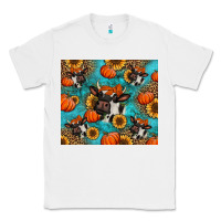 White autumn pumpkins holstein cow Classic Tee - Jasminsmagicworld