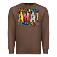 Chestnut IDiot Of The Aha Moments Premium Sweatshirt - CowhideDigitalArt