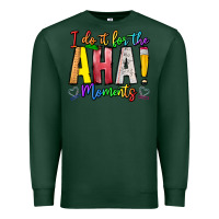 Sports Green IDiot Of The Aha Moments Premium Sweatshirt - CowhideDigitalArt