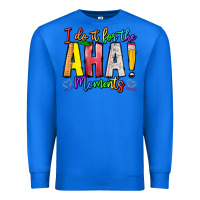 True Royal IDiot Of The Aha Moments Premium Sweatshirt - CowhideDigitalArt