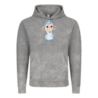 Cloud Rock monkey cute animals Vintage Hoodie - RanaPortraitStore