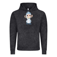 Vintage Black monkey cute animals Vintage Hoodie - RanaPortraitStore