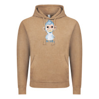 Vintage Coffee monkey cute animals Vintage Hoodie - RanaPortraitStore