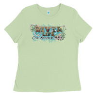 Matcha river life Ladies Tee - NancyCooperArtShop