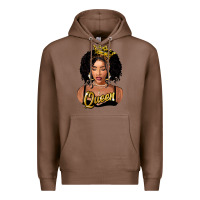 Chestnut black queen Premium Hoodie - FaDigitalArtStudio