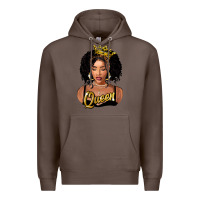 Coffee black queen Premium Hoodie - FaDigitalArtStudio